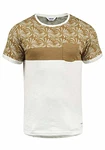 !Solid Herren T-Shirt Kurzarm Shirt Florian Rundhals-Ausschnitt Ermine