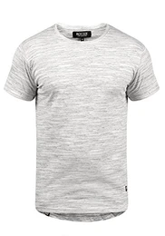 Indicode Alba Herren T-Shirt Kurzarm Shirt Mit Rundhalsausschnitt, Größe:M, Farbe:Grey (905)