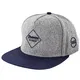 Blackskies Snapback Cap Schwarz Braun Grau Wolle Schirm Unisex Premium Baseball Mütze Kappe, Horus, Einheitsgröße