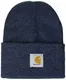 Carhartt Unisex-Adult Watch Hat Beanie Hat, Blau (Dark Blau/Navy), Einheitsgröße