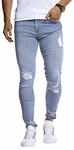 Leif Nelson Herren Hose Slim Fit Jeans LN9145 Hell Blau Leif Nelson Herren Hose Slim Fit Jeans LN9145 Hell Blau