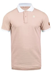 Ralf Herren Poloshirt Polohemd T-Shirt Shirt Mit Polokragen Aus 100% Baumwolle, Größe:M, Farbe:Cameo Rose (73835)