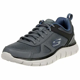 Herren Track-SCLORIC Running Shoes, Grey Navy, 43 EU