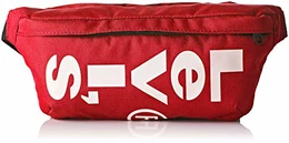 LEVIS FOOTWEAR AND ACCESSORIES Herren Banana Sling Sachet, Rot (B Red), 5,5x10x25,5 centimeters (W x H x L)