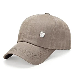Lamdgbway Unisex Baseballmütze Baumwolle Einstellbare Trucker Hut Baseballkappe Grau