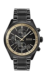 Hugo Chronograph Quarz Armbanduhr mit Edelstahlarmband 1513578