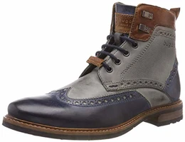 bugatti Herren 311377371111 Klassische Stiefel Kurzschaft Stiefel , Mehrfarbig , 43 EU