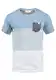 !Solid Malte Herren T-Shirt Kurzarm Shirt Mit Streifen Und Rundhals, Größe:M, Farbe:Sky Blue (1025)