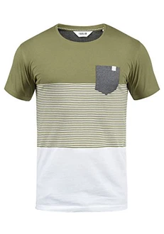 !Solid Malte Herren T-Shirt Kurzarm Shirt Mit Streifen Rundhals (SDMalte) !Solid Malte Herren T-Shirt Kurzarm Shirt Mit Streifen Rundhals (SDMalte)