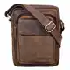 STILORD ''''Jannis'''' Leder Umhängetasche Männer klein Vintage Messenger Bag Herren-Tasche Tablettasche für 9.7 Zoll iPad Schultertasche aus echtem Leder, Farbe:Colorado - braun