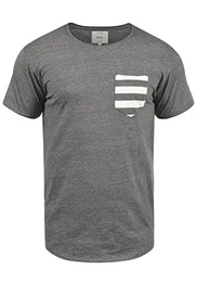 Maxton Herren T-Shirt Kurzarm Shirt Mit Rundhalsausschnitt, Größe:S, Farbe:Forged Iron