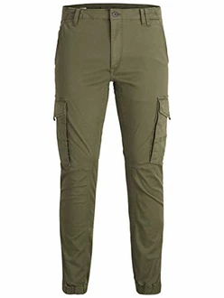 JACK & JONES JJIPAUL JJFLAKE AKM 542 Hose dunkelgrn JACK & JONES JJIPAUL JJFLAKE AKM 542 Hose dunkelgrn