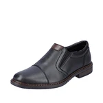 Rieker Slipper Halbschuh Business-Schuh Schlupfschuh Braun/Schwarz/Dunkelbraun