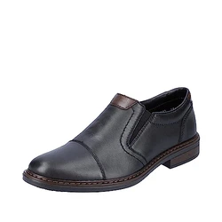 Rieker Slipper Halbschuh Business-Schuh Schlupfschuh Braun/Schwarz/Dunkelbraun