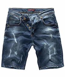 Rock Creek Herren Shorts Jeansshorts Denim Stretch Regular Slim RC-2130