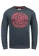 Blend Ilas Herren Sweatshirt Pullover Pulli Mit Rundhalsausschnitt, Größe:M, Farbe:Mood Indigo Blue (74648)