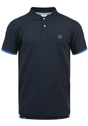 !Solid BenjaminPolo Herren Poloshirt Polohemd T-Shirt Shirt Mit Polokragen, Größe:M, Farbe:Insignia Blue (1991)