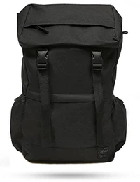 Rucksack Daypack Herren Damen Studenten, 40 Liter, Befestigung mit Koffer, Airlab Laptoprucksack für Notebook bis zu 15.6 Zoll, Große Kapazität für Reise, Sport, Uni und Freitzeit, Schwarz