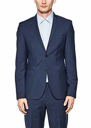 Herren 02.899.54.44190 Anzugjacke, Blau, 44