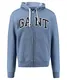 GANT Herren Sweatjacke mit Kapuze Outline Full Zip Hoodie darkblue (83) M