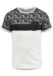 !Solid Herren T-Shirt Kurzarm Shirt Florian Rundhals-Ausschnitt Black
