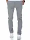 Amaci&Sons Herren Vintage Slim Fit Stretch Chino Hose Jeans 7011 Grau Vintage W31/L32