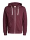 JACK & JONES Herren Jjeholmen Zip Hood Noos Sweatjacke, Port Royale, M EU
