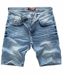 Rock Creek Herren Shorts Jeansshorts Denim Stretch Regular Slim Blue Vintage (RC-2121) Rock Creek Herren Shorts Jeansshorts Denim Stretch Regular Slim Blue Vintage (RC-2121)