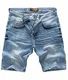 Rock Creek Herren Shorts Jeansshorts Denim Stretch Sommer Shorts Regular Slim [RC-2121 - Blue Vintage W32]