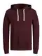 JACK & JONES Herren Jjeholmen Sweat Hood Noos Kapuzenpullover, Port Royale, M EU
