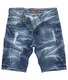 Rock Creek Herren Shorts Jeansshorts Denim Stretch Sommer Shorts Regular Slim [RC-2123 - Night Blue W30]