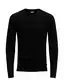 JACK & JONES Male Strickpullover Klassischer MBlack