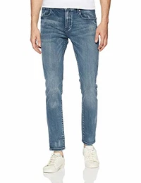 Herren Skim-Bush Tucker Straight Jeans, Blau (Bushtucker 2221), 32W / 32L