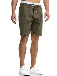 Indicode Chino Shorts Stoufville Army