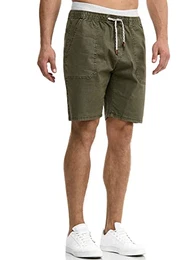 Herren Stoufville Chino Shorts mit 4 Taschen Bermuda Herren Chino Shorts Army M