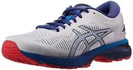 Herren Gel-Kayano 25 Laufschuhe, Weiß (White/Blue Print 100), 40 EU