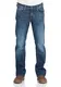 MUSTANG Herren Jeans Hose Oregon Bootcut Männer Jeanshose Denim Stretch Baumwolle Blau Schwarz W30 W31 W32 W33 W34 W36 W38 W40, Größe:W 32 L 32, Farbe:Dark Blue Denim (982)