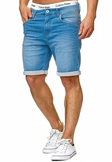 Indicode Herren Lonar Jeans Shorts mit 5 Taschen Indicode Herren Lonar Jeans Shorts mit 5 Taschen