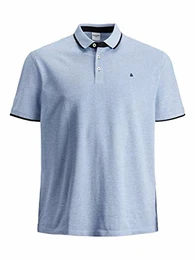 Herren Jjepaulos Plus Poloshirt, Bright Cobalt, 5XL EU