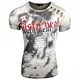 Rusty Neal Herren T-Shirt NO Mercy Waschung Rundhals Applikationen RN-15156, Größe:M, Farbe:Grau