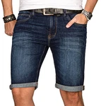 Indicode Herren Sommer Jeans Shorts Kurze Hose Sommerhose Bermuda B556a Dunkelblau (B556a) Indicode Herren Sommer Jeans Shorts Kurze Hose Sommerhose Bermuda B556a Dunkelblau (B556a)