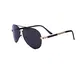 CHB Sonnenbrille Herren polarisiert Pilotenbrille Fliegerbrille Leichtgewicht leicht modern UV400 Schutz mit Etui, Beutel, Brillenputztuch und Polarisations-Testkarte