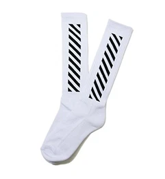 Herren Sneakersocken Graphic, Sportsocken (A. White)