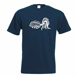 Kiwistar - Polygon Motiv 1 Figur Tier Art T-Shirt in 15 Herren Funshirt Bedruckt Design Sprüche Spruch Motive Oberteil Baumwolle Print Größe S M L XL XXL