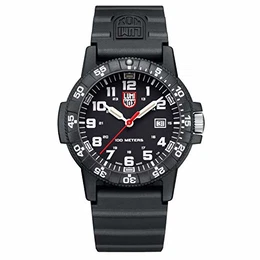 Leatherback SEA Turtle Giant XS.0321.L Mens Watch 44mm - Military Watch in Black Date Function 100m Water Resistant