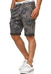 Indicode Herren Albert Cargo Shorts Hawaii Iron