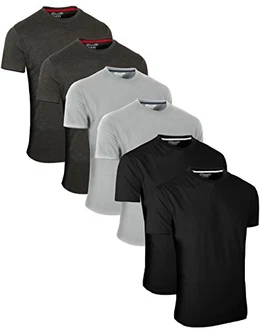 FULL TIME SPORTS Rundhals Tech T-Shirts (7) dunkelgrau/schwarz FULL TIME SPORTS Rundhals Tech T-Shirts (7) dunkelgrau/schwarz