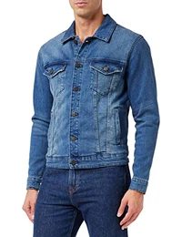 Male Jeansjacke Einfarbige