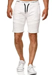 Indicode Herren Ernest Jeansshorts Offwhite
