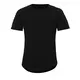 Herren T-Shirts URSING Basic Shirt Rundhalsausschnitt Hip Hop Einfarbig Slim Fit Bluse Kurzarmshirt Casual Tees Sweatshirt Mode Blusen Streetwear Sportlich Sommerkleidung Sommer Tops (M, Schwarz#)